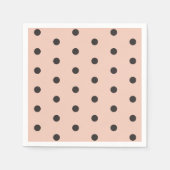 Serviette En Papier Papier Napkin (Devant)
