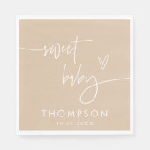 Serviette En Papier Papier Napkin (Devant)