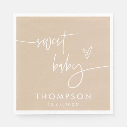 Serviette En Papier Papier Napkin (Devant)