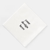 Serviette En Papier Papier Napkin (Coin)