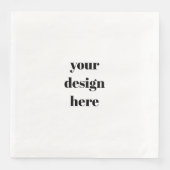 Serviette En Papier Papier Napkin (Devant)