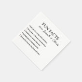 Serviette En Papier Papier Napkin (Coin)