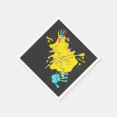 Serviette En Papier Papier Napkin (Coin)