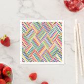 Serviette En Papier Papier Napkin (En situation)