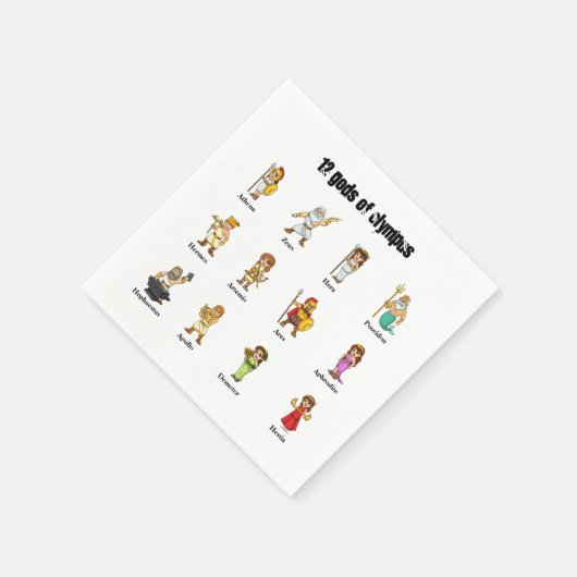 Serviette En Papier Papier Napkin (Coin)