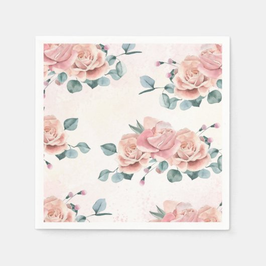 Serviette En Papier Papier Napkin (Devant)