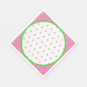 Serviette En Papier Papier Napkin (Coin)