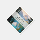 Serviette En Papier Papier Napkin (Coin)