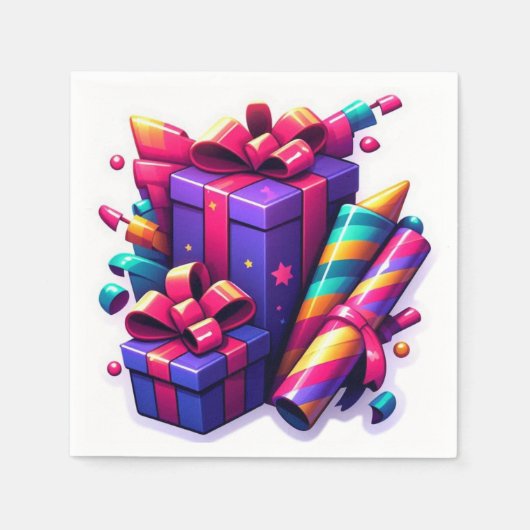 SERVIETTE EN PAPIER PAPIER NAPKIN (Devant)