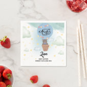 Serviette En Papier Papier Napkin (En situation)