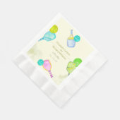 Serviette En Papier Papier Napkin (Coin)