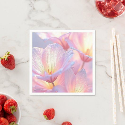 Serviette En Papier Papier Napkin (En situation)