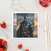 Serviette En Papier Papier Napkin (En situation)