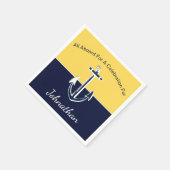 Serviette En Papier Papier Napkin (Coin)