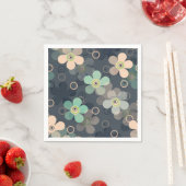 Serviette En Papier Papier Napkin (En situation)
