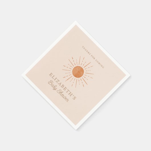 Serviette En Papier Papier Napkin (Coin)