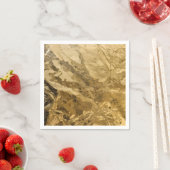 Serviette En Papier Papier Napkin (En situation)