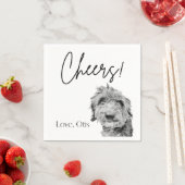 Serviette En Papier Papier Napkin (En situation)