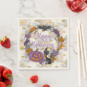 Serviette En Papier Papier Napkin (En situation)