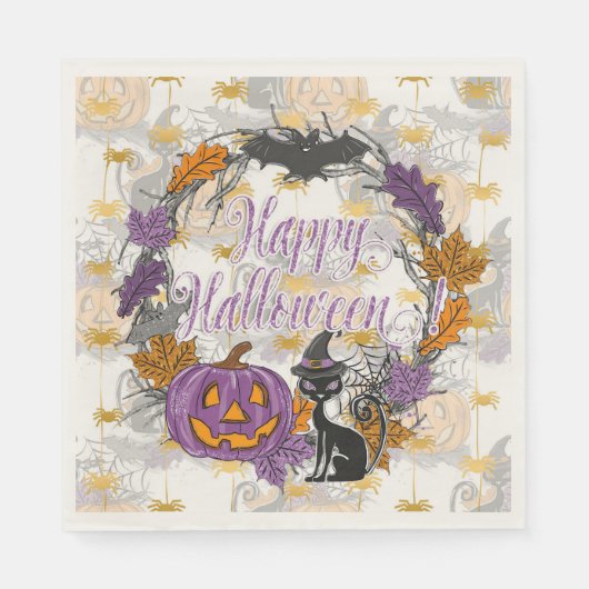 Serviette En Papier Papier Napkin (Devant)