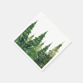 Serviette En Papier Papier Napkin - Aquarelle (Coin)