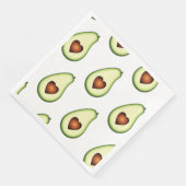Serviette En Papier Papier Napkin - Avocado (Coin)