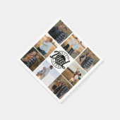 Serviette En Papier Papier Napkin "Best Papa Ever" (Coin)