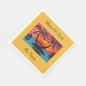 Serviette En Papier Papier Napkin - Bon Voyage (Coin)