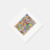 Serviette En Papier Papier Napkin brillant Gras Design amusant (Coin)