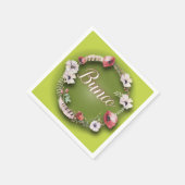 Serviette En Papier Papier Napkin Bunco Bon - Boho ou Bohemian (Coin)