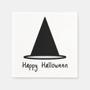 Serviette En Papier Papier Napkin - Casquette de sorcières