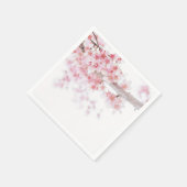SERVIETTE EN PAPIER PAPIER NAPKIN : CHERRY BLOSSOM (Coin)
