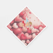 Serviette En Papier Papier Napkin cupide (Coin)