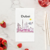 Serviette En Papier Papier Napkin dubai (En situation)