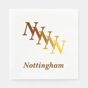 Serviette En Papier Papier Napkin - Incitants avec nom