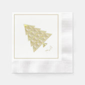Serviette En Papier Papier Napkin Joyoux Noel (Devant)