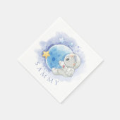 SERVIETTE EN PAPIER PAPIER NAPKIN : KOALA SUR LA LUNE (Coin)