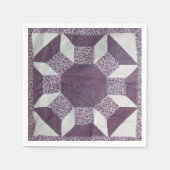 Serviette En Papier Papier Napkin - Motif de fils (Devant)