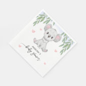 Serviette En Papier Papier Napkin pour baby shower. (Coin)