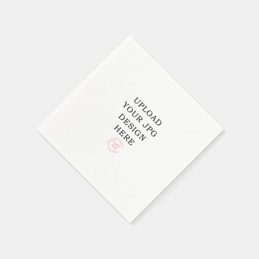 Serviette En Papier Papier Napkin Téléchargez votre propre conception (Coin)