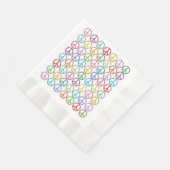 Serviette En Papier Papier Napkin whimsical (Coin)