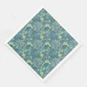 SERVIETTE EN PAPIER PAPIER NAPKIN : WILLIAM MORRIS : CONCEPTION D'ALGU (Coin)