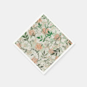 SERVIETTE EN PAPIER PAPIER NAPKIN : WILLIAM MORRIS : JASMINE (Coin)