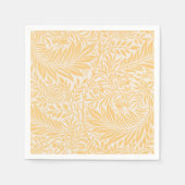 SERVIETTE EN PAPIER PAPIER NAPKIN : WILLIAM MORRIS : LARKSPUR (Devant)