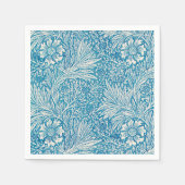 SERVIETTE EN PAPIER PAPIER NAPKIN : WILLIAM MORRIS "MARIGOLD" (Devant)
