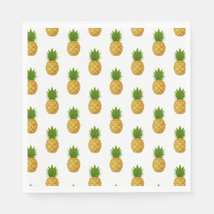 Serviette En Papier Papier Napkins-Ananas