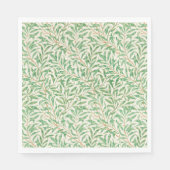Serviette En Papier Papier Napkins Art nouveau Willow Bough Motif (Devant)