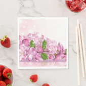 Serviette En Papier Papier Napkins - Fleurs de cerisiers (En situation)