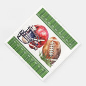 Serviette En Papier Papier Napkins Football Anniversaire Décor (Coin)