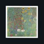 SERVIETTE EN PAPIER PAPIER NAPKINS : GUSTAV KLIMT : JARDIN DE LA FERME<br><div class="desc">PAPIER NAPKINS : GUSTAV KLIMT : JARDIN DE LA FERME</div>
